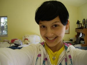 One extremely boring day, I discovered stuffed animal wigs+mom's camera=fun!