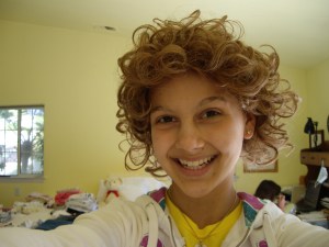 My "the sun will come out tomorrow" look