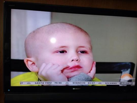 Six Year-Old Joseph Maroney one the Today Show 4 -9 -2014
